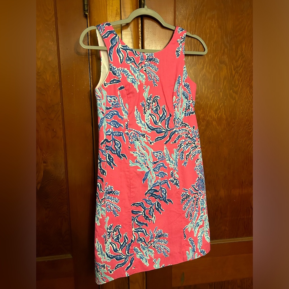 Lilly Pulitzer Shift Dress Size 0 - Picture 9 of 9